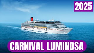 Carnival Luminosa Cruise Ship Tour 2025 | Full Ship Walkthrough, Food, Rooms & Entertainment