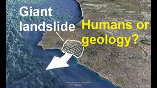 This sleeping California landslide woke up, and now it's tearing houses in half!