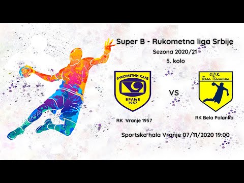 SBRL / 5. kolo / RK "Vranje 1957" - RK "Bela Palanka" 27:21 (07.11.2020)