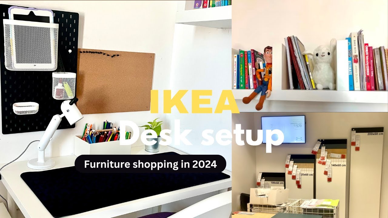 IKEA Study table setup | New recommended ikea products | IKEA furniture haul