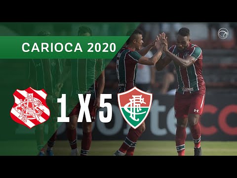 BANGU 1 X 5 FLUMINENSE - GOLS - 26/01 - CAMPEONATO CARIOCA 2020