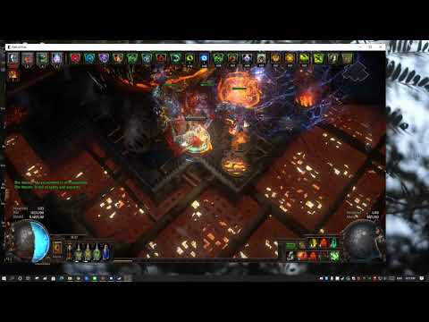 Path of Exile 3.13 NECRO AURA STACK CARRION GOLEM - KILL PHOENIX