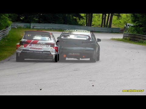 p1 - Mucha EVO X #vs Marczyk Škoda Fabia RS Rally2 - SuperOES 6 Runda Tor Kielce 17-06-2023