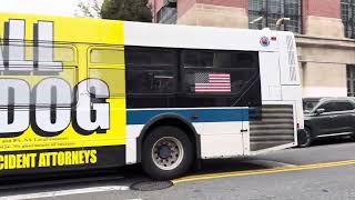MTA NYCT #7199 on the B26 to Downtown Brooklyn Tillary St at Halsey St & Knickerbocker Av