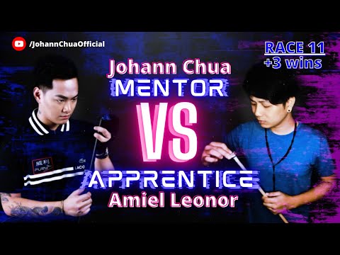JOHANN CHUA VS AMIEL LEONOR +3 wins (Race 11) | Mentor VS Apprentice