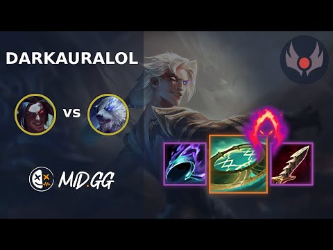 MID.GG: [ DarkAuraLOL ] Kayn JUNGLE vs Volibear | EUW GRANDMASTER | LOL Season 2025