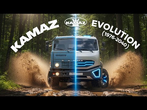 Эволюция грузовиков КАМАЗа (1976–2050) 🚛 | От советской рабочей лошадки до эпохи антигравитации