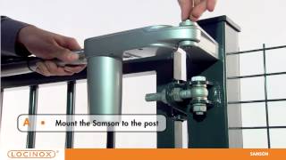 Amortizor pentru porti mari Samson 2