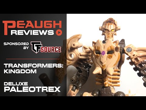 Video Review: Transformers: Kingdom - Deluxe PALEOTREX