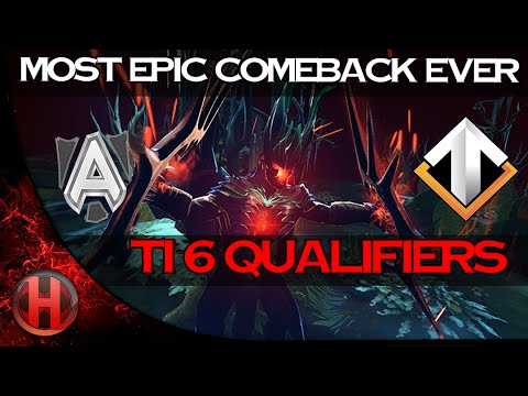 ALLIANCE vs. ESCAPE - MOST EPIC COMEBACK TI6 DOTA 2