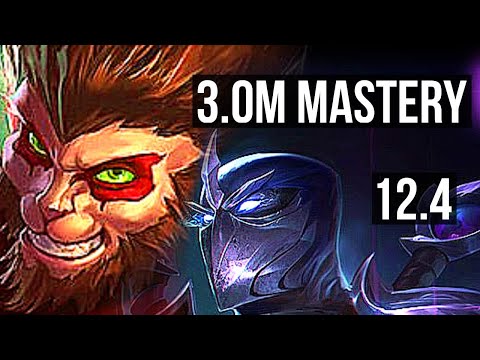 WUKONG vs SHEN (TOP) (DEFEAT) | 3.0M mastery, 5/1/3, 300+ games | EUW Diamond | 12.4