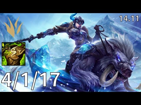 Sejuani Jungle vs Shyvana - EUW Grandmaster | Patch 14.11