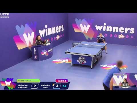 WINners CUP table 2  31.10 Shcherban Aleksandr - Rudenko Ivan  13:45