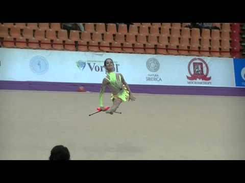 Gerova Galateya (BUL)  clubs  Grand Prix Moscow  2016 qual