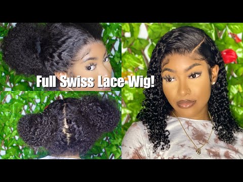 THIS IS SUPER REALISTIC! Full Swiss Lace Wig Install ft. AFsisterwig| PETITE-SUE DIVINITII