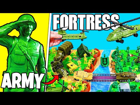 Unboxing Toy Army Men FORTRESS Collection...