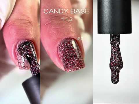 Candy Base — світловідбиваюча база з шестигранниками #2
