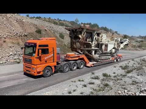 Loading And Transporting Metso Jaw Crusher - Sotiriadis/Labrianidis Mining