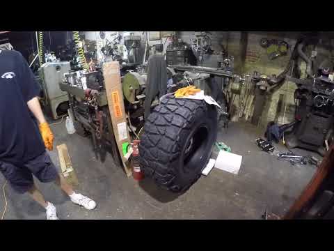 Smittybilt xrc gen2 rear bumper with tire carrier install. Part 1