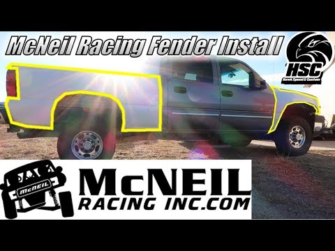 McNeil Racing Fenders Install | Silverado 2500HD