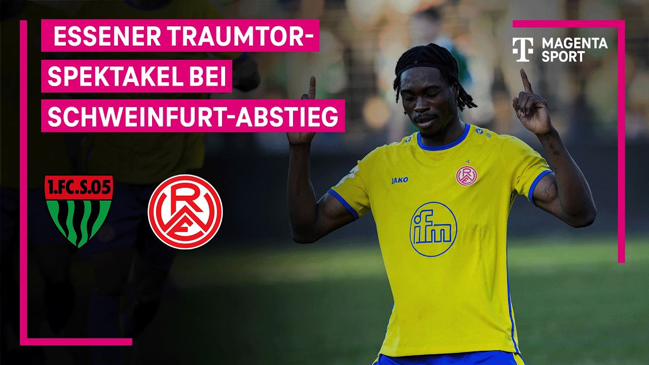 1.  Schweinfurt 05 vs Rot Weiss Essen Highlights