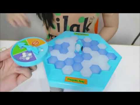 Jogo Pinguim Game Quebra Gelo Brinquedo Interativo Numa Fria Art Brink- Loja TudoAqui