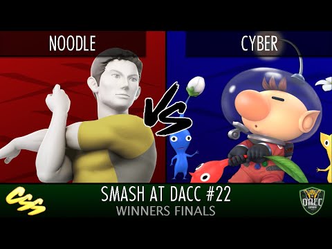 [Smash at DACC #22] Winners Finals: NOODLE (Wii Fit Trainer) vs Cyber (Olimar)