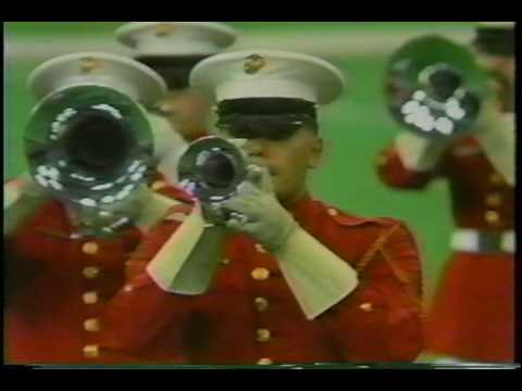 The Commandant's Own, United States Marine Drum and Bugle Corps - The Elks Parade - 1986