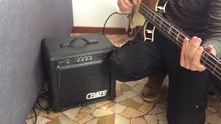 Video thumbnail for Crate BX15 AMplificatore per basso by Antonio Silvestro