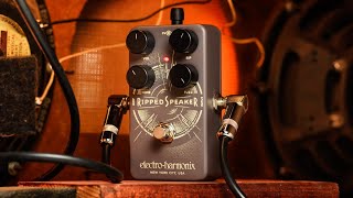 Video thumbnail for EHX Ripped Speaker Fuzz Pedal by Tom Burda