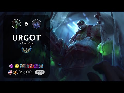 Urgot Mid vs Sylas - NA Challenger Patch 14.3