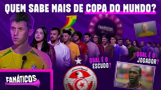 QUEM É O MAIOR ESPECIALISTA EM COPA DO MUNDO NO BRASIL? CONVIDAMOS 30 FÃS PARA DUELAR! | FANÁTICOS