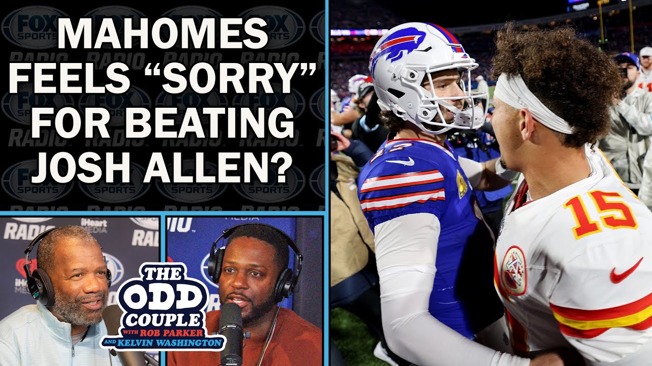 Patrick Mahomes "Feels Sorry For Josh Allen" After Beating the Buffalo Bills? | THE ODD COUPLE