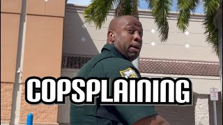Palm Beach County Sheriff’s Deputy Follows Me Then Calls Me Internet Garbage?
