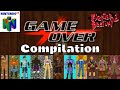 Fighter Destiny 2 Nintendo 64 Continue Game Over Compilation