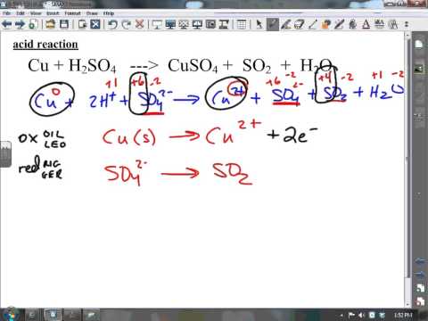 Balancing Redox reactions Vnotes 19.2 part 2