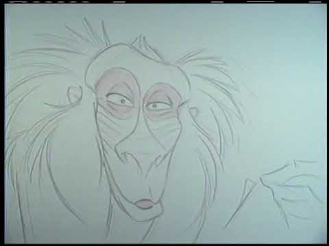 Lion King first roughs vs tie downs