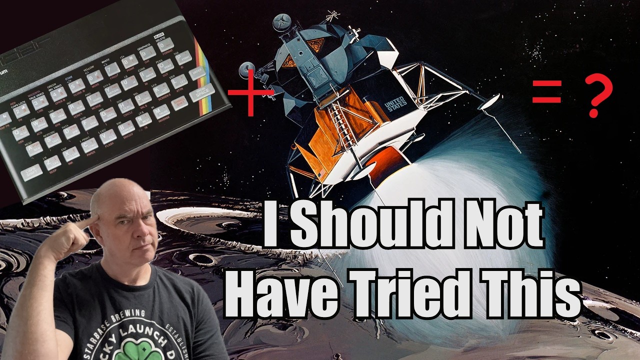 هل يمكن لجهاز الكمبيوتر الأول الخاص بي التحكم في سفينة الفضاء؟ - يوتيوب