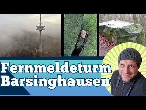 Fernmeldeturm Barsinghausen - Wahrzeichen im Deister - Wanderung Teufelskanzel Alte Taufe - Kammweg