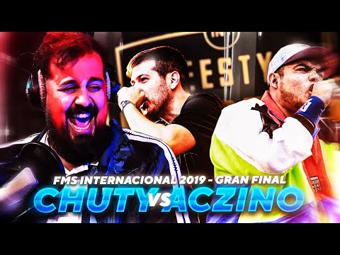 LA ÚNICA BATALLA EN LA QUE PERDIMOS TODOS | CHUTY VS ACZINO FMS INTERNACIONAL GRAN FINAL