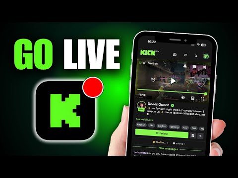 How To Livestream On Kick With iPhone
