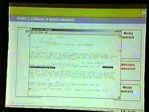 DEF CON 11 Hacking Conference Presentation By Gregoire Gentil - Hack Any Website - Video