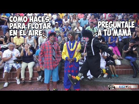 Street and laughter clown jokes [If you laugh you lose]🤣