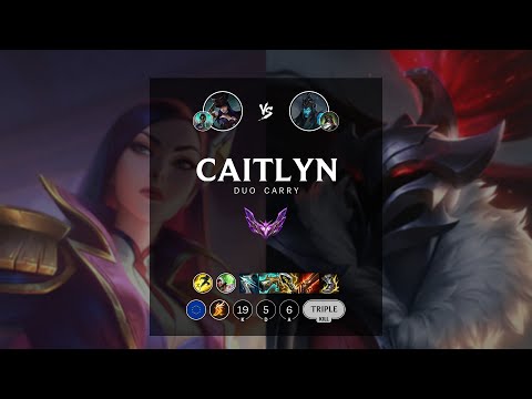 Caitlyn ADC vs Kalista - EUW Master Patch 12.14
