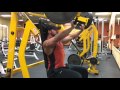Chest and Triceps Training Footage! - Flexing Joe