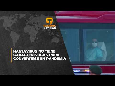 Hantavirus no tiene características para convertirse en pandemia