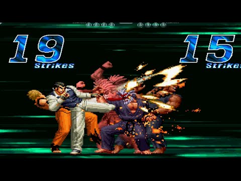 MR Karate & Shin Akuma VS Ryo Sakazaki & Robert Garcia - Highest Level Incredible Battle