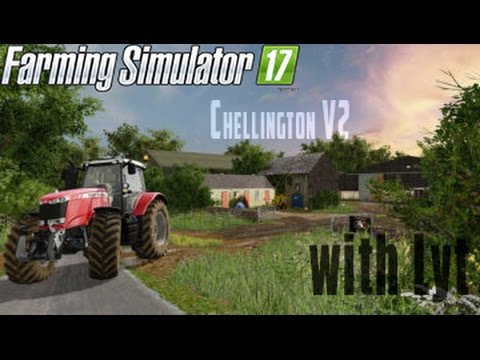 Let's Play - Farming Simulator 17 - E15 - Chellington Hired Workers...