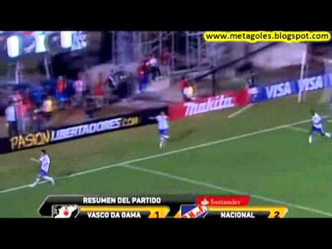 Copa Libertadores 2012: Vasco da Gama 1-2 Nacional