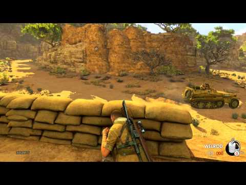 Sniper Elite 3 - Mission 6 Kassarine Pass - Authentic Difficulty Solo Walkthrough